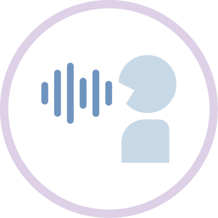 AI音声認識のアイコン